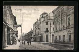 AK Kaposvár, Fö-utca  - Ungheria