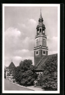 AK Celle, Stadtkirche Mit Strasse  - Celle