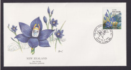 New Zealand Neuseeland Ozeanien Flora Pflanzen Orchideen Schöner Künstler Brief - Brieven En Documenten