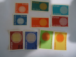 EUROPA 1970  LOT OF  5 COUNTRIES   MNH  STAMPS - 1970