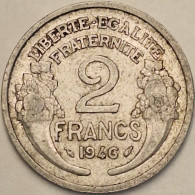 France - 2 Francs 1946, KM# 886a.1 (#4107) - 2 Francs