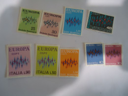 EUROPA 1972 LOT OF  5 COUNTRIES   MNH  STAMPS - 1972