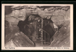 AK Bad Segeberg, Wendeltreppe In Der Höhle Im Kalkberg  - Bad Segeberg