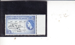 SALOMON IS.  1954/60 - Yvert  89A** - Serie Corrente - Islas Salomón (...-1978)