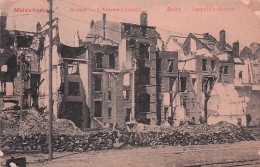 MIDDELKERKE -  Ruines 1914 -  Avenue Leopold  - Middelkerke