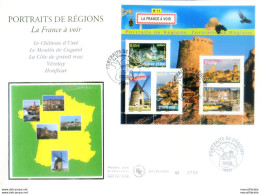 Regioni Di Francia 2008. 2 FDC. - Otros & Sin Clasificación