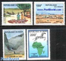 Niger 1991 African Tourism 4v, Mint NH, Various - Tourism - Níger (1960-...)