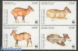 Togo 1996 WWF 4v [+], Mint NH, Nature - Animals (others & Mixed) - World Wildlife Fund (WWF) - Togo (1960-...)