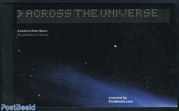 Great Britain 2002 Across The Universe Prestige Booklet, Mint NH, Science - Astronomy - Stamp Booklets - Unused Stamps