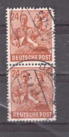 Amerikanisch Und Britische Zone Michel Nr. 951 Gestempelt (3) Senkrechtes Paar - Used