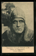 AK Breisach A. Rh., Historische Festspiele, Schauspieler Gustav Gräbling Als Peter Von Hagenbach  - Breisach
