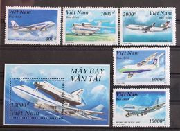 Vietnam Viet Nam MNH Perf Stamps 1996 : Airplane / Modern Aircraft : Boeing / Airbus (Ms734) - Vietnam