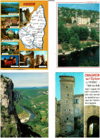 07 / ARDECHE / Lot De 740 C.P.M. écrites - 500 Postales Min.