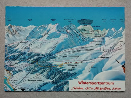 KOV 401-105 - AUSTRIA, TIROL, SOLDEN, , OTZTAL, WINTERSPORTZENTRUM, PLANE, MAP - Sölden