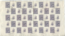 Böhmen Und Mähren # 73 Dvorak Kompletter Bogen Zu 25 Marken Gestempelt 25.8.41 - Used Stamps