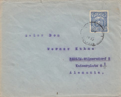 Bolivia/Bolivien: 1930 Cover Cochabamba Via Buenos Aires To Berlin/Germany - Bolivie