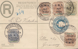 South Africa: 1904: Registered Cover To Ulm/Germany - Other & Unclassified