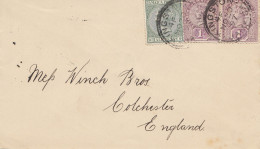 Jamaica 1897: Letter Kingston To England - Jamaique (1962-...)