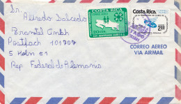Costa Rica: 1977 Letter To Köln - Costa Rica