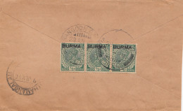 Burma 1940: Letter To Kothamangalam - Myanmar (Burma 1948-...)