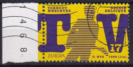 TORHOUT WERCHTER TV EUROPA  G. NYS 1998 BORD DE FEUILLE - Esquinas Fechadas