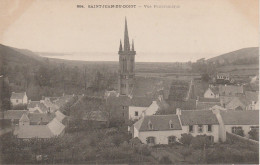 N9-29) SAINT JEAN DU DOIGT (FINISTERE)  VUE PANORAMIQUE  (2 SCANS) - Saint-Jean-du-Doigt