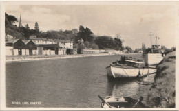 N21- EXETER - RIVER EXE  - (BATEAUX - 2 SCANS) - Exeter