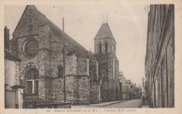 O1-77) ROZAY EN BRIE (SEINE ET MARNE) EGLISE NOTRE DAME - (2 SCANS) - Rozay En Brie