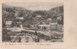 P13- GT.  MALVERN - FROM CHURCH TOWER - (OBLITERATION DE 1904 - 2 SCANS) - Autres & Non Classés