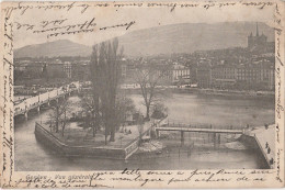 P20- GENEVE - VUE GENERALE - (OBLITERATION DE 1911 - 2 SCANS) - Autres & Non Classés