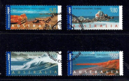 Australia 2004 Coastlines  Set Of 4 Internationals Used - Usati