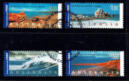 Australia 2004 Coastlines  Set Of 4 Internationals Used - - Used Stamps