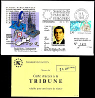 PARLEMENT EUROPEEN - VISITE OFFICIELLE DE ZINE EL ABIDINE BEN ALI -  - Lettres & Documents