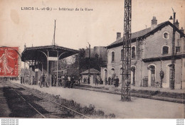 O1-47) LIBOS (LOT ET GARONNE) INTERIEUR DE LA GARE  - ( ANIMATION  ) - Libos