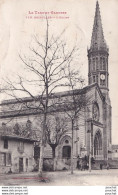 O8-82) GRISOLLES (TARN ET GARONNE) L' EGLISE  - ( ANIMEE -  2 SCANS ) - Grisolles