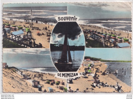 09- 40) MIMIZAN PLAGE SOUVENIR - MULTIVUES - ( 1962 - 2 SCANS ) - Mimizan Plage