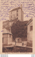 O25-36) LA CHATRE - TOUR DE L'ANCIEN CHATEAU - ( ANIMEE - HABITANTS - 2 SCANS ) - La Chatre