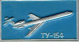 Pin's Avec Avion Tupolev 154 - Personaggi Celebri