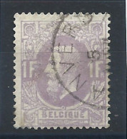 Belgique N°36 Obl (FU) 1869/78 - Roi Léopold II - 1869-1883 Léopold II