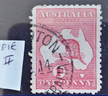 1913 1d Red 1st Wmk Die II SG 2d BW 3 Var - Used Stamps