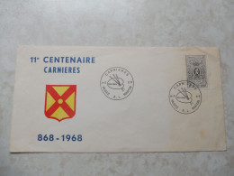 Belgique Belgie  Souvenir 1447 Gestempelt / Oblitéré Carnieres 1968 - Dépliants De La Poste