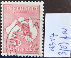 1913 1d Red 1st Wmk Die II SG 2d BW 3(E)fa - Usati