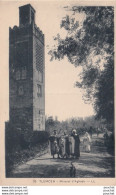 J23- TLEMCEN (ALGERIE) MINARET D ' AGHADIR  - ( ANIMEE - 2 SCANS )  - Tlemcen