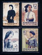 North Vietnam Viet Nam MNH Stamps 1960 : Costumes Of Ethnic Groups / Costume (Ms063) - Vietnam