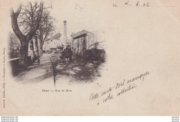 A16-54) BRIEY - RUE DE METZ  - (  ANIMATION - OBLITERATION DE 1902 - 2 SCANS ) - Briey