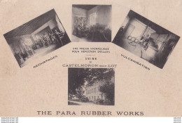 O9-47) CASTELMORON SUR LOT - USINE  DE PNEUS - THE PARA RUBBER WORKS - ( 2 SCANS ) - Castelmoron