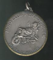 Pendentif Moto Club Pierrot-Buck - Saint Vallier - 1991 - Autres & Non Classés