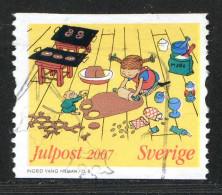 Réf 77 < SUEDE Année 2007 < Yvert N° 2591 Ø Used < SWEDEN < Noel - Oblitérés