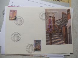 Belgique Belgie  3147/3148 + Bl Bloc Blok 101 Parfait Perfect 2003 Bruxelles Premier Jour - Covers & Documents