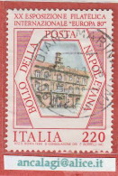 USATI ITALIA 1980 - Ref.0424 "ESPOSIZIONE FILATELICA DI NAPOLI" 1 Val. - - 1971-80: Oblitérés